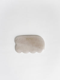 Gua Sha de cuarzo rosa